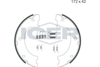 ICER 79PB4010 C - Juego de zapatas de frenos, freno de estacionamiento