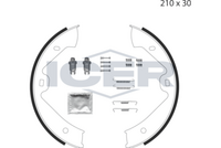 ICER 79PB4029 C - Juego de zapatas de frenos, freno de estacionamiento