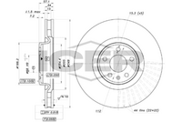 ICER 78BD3322-1 - Disco de freno