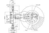 ICER 78BD3626-1 - Disco de freno