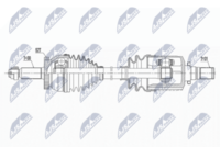 NTY NPW-HY-561 - Árbol de transmisión