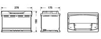 EXIDE EA770 - Batería de arranque