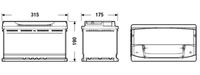 EXIDE EA900 - Batería de arranque