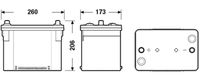 EXIDE EK508 - Batería de arranque