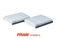 FRAM CF9405-2 - Filtro, aire habitáculo