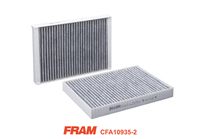 FRAM CFA10935-2 - Filtro, aire habitáculo