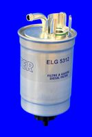 MECAFILTER ELG5312 - Filtro combustible