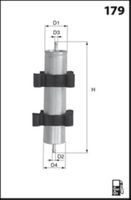 LUCAS LFDF338 - Filtro combustible