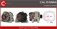 CASCO CAL15109AS - Alternador