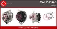 CASCO CAL15159AS - Alternador