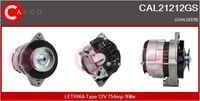 CASCO CAL21212GS - Alternador