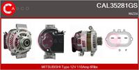 CASCO CAL35281GS - Alternador