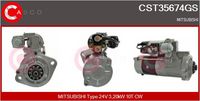 CASCO CST35674GS - Motor de arranque