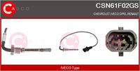 CASCO CSN61F02GS - Sensor, temp. gas escape