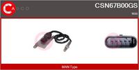 CASCO CSN67B00GS - Sensor NOx, inyección de úrea