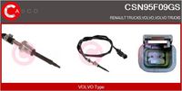 CASCO CSN95F09GS - Sensor, temp. gas escape