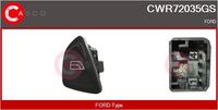 CASCO CWR72035GS - Interruptor, elevalunas