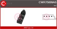 CASCO CWR75009AS - Interruptor, elevalunas