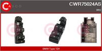 CASCO CWR75024AS - Interruptor, elevalunas