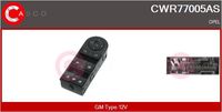 CASCO CWR77005AS - Interruptor, elevalunas