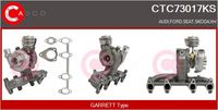 CASCO CTC73017KS - Turbocompresor, sobrealimentación
