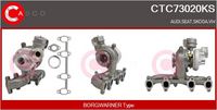 CASCO CTC73020KS - Turbocompresor, sobrealimentación