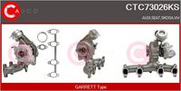 CASCO CTC73026KS - Turbocompresor, sobrealimentación