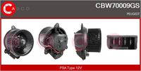 CASCO CBW70009GS - Ventilador habitáculo