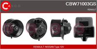 CASCO CBW71003GS - Ventilador habitáculo