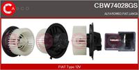 CASCO CBW74028GS - Ventilador habitáculo