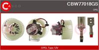 CASCO CBW77018GS - Ventilador habitáculo