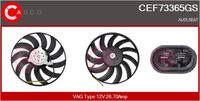 CASCO CEF73365GS - Ventilador, refrigeración del motor