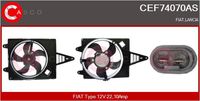 CASCO CEF74070AS - Motor eléctrico, ventilador del radiador