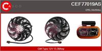 CASCO CEF77019AS - Motor eléctrico, ventilador del radiador