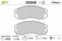 VALEO 302048 - Juego de pastillas de freno