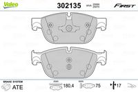 VALEO 302135 - Juego de pastillas de freno