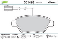 VALEO 301426 - Juego de pastillas de freno