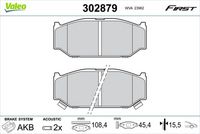 VALEO 302879 - Juego de pastillas de freno
