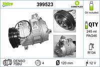 VALEO 399523 - Compresor, aire acondicionado