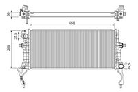 VALEO 701310 - Radiador, refrigeración del motor