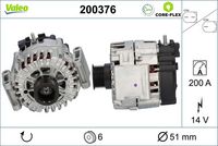 VALEO 200376 - Alternador