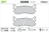 VALEO 302800 - Juego de pastillas de freno