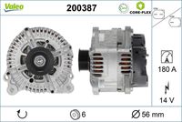 VALEO 200387 - Alternador