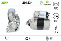 VALEO 201234 - Motor de arranque