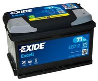 EXIDE EB712 - Batería de arranque