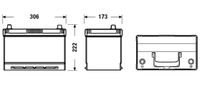 EXIDE EL954 - Batería de arranque