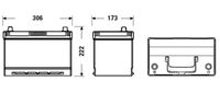 EXIDE EL955 - Batería de arranque