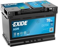 EXIDE EK700 - Batería de arranque