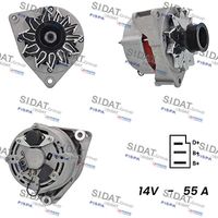 SIDAT A12BH0548A2 - Alternador