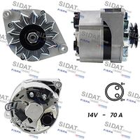 SIDAT A12BH0629A2 - Alternador